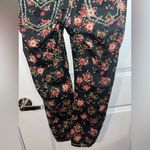 Miss Me  Womens Cargo Ankle Skinny Jeans Black Multicolor Floral Stretch Denim 30 Photo 5