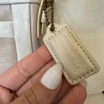 Coach  LEATHER CROSSBODY BAG Cream and White Photo 6