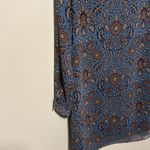 CAbi  Provincial Blue‎ Floral Shirt Dress #3295 Size XS Photo 8