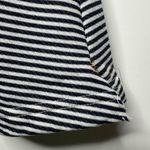 Current/Elliott Current Elliott Navy Stripe Short Sleeve Shirt Dress Size Large Photo 4