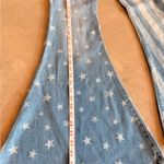 Shyanne  Blue Star and Stripe Wide Leg Jeans Photo 7