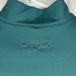 Balance Athletica Womens Small Emerald Green Vitality High Neck Zip Thumb Holes Photo 8