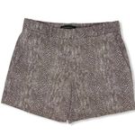 Banana Republic Snakeskin Print High Waist Shorts Photo 0