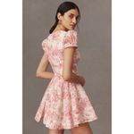 Bardot Tamarin Broderie Short-Sleeve V-Neck Embroidered Lace Mini Dress Photo 10