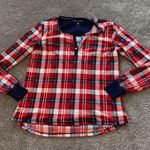 Nautica  Plaid Fleece Pajama Set SIZE M Photo 4