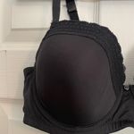 IZOD Black Bra Lace Trim Full Coverage Adjustable Straps 38C Intimates Feminine Photo 2