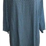 Old Navy  Boho Peasant Hippie Floral V Neck 3/4 Sleeve Dress XL NWT Photo 0