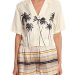 Rag and Bone  silk palm tree print crop top shirt Photo 12