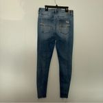 American Eagle  Outfitters Distressed Blue Skinny Jeans Photo 2