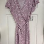 Nine West ‎ Lavender Dress Size Large Photo 0