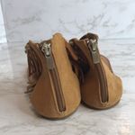 Giani Bernini Gianni bini brown leather fringe gladiator sandals size 9.5m Photo 4