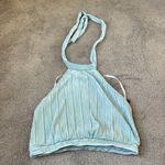 SAINTS Pleated Halter & Pants Two Piece Set SIZE L Blue Size L Photo 6