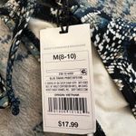 Shade & Shore NWT Blue and Black Snake Print Bikini BOTTOMS ONLY Photo 3