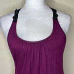 Grace Women's Plum Black Floral Lace Low Cut Maxi Dress Sexy Romantic S/M Purple Size undefined Photo 1