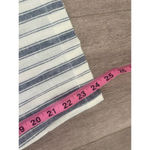 NWT Rachel Roy Navy Striped Linen‎ Tie Waist Wide Leg Pant Size 10 Photo 4