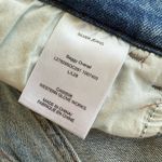 Silver Jeans  Women’s Sz Large Baggy Overalls Denim 28” Length Photo 3