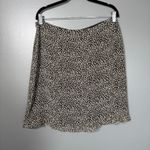 Coldwater Creek Womens 90's Style Black & White Polka Dot Skirt - Size 14 Petite Photo 6