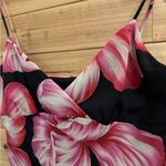 City Triangles Y2K Size Medium Asymmetrical Hem Large Floral Tank Slip Dress Photo 1