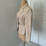 ALC Frank A.L.C. Fremont Linen Blend Blazer Light Tan Photo 4