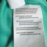 Venus  stunning strapless aqua green shimmering fade mermaid dress size small Photo 7