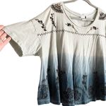 Anthropologie Akemi + Kin Beaded Ombré Tulsi Tee in Blue, Small Photo 6
