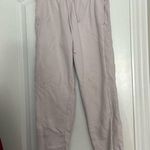 TNA Cozy Fleece Boyfriend Sweatpant Pink Size M Photo 0