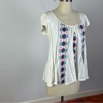 Anthropologie Akemi + Kin Embroidered Noyo Blouse Photo 1