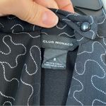 Club Monaco  Quanni Drawstring Waist Long Sleeve Dress Black 8 Photo 3