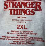 Stranger Things  It Only Gets Stranger White T Shirt Teens SZ 2XL women’s Photo 4
