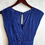 Anthropologie MAEVE Size Small SONATA BLUE PLEATED WIDE LEG CAP SLEEVE JUMPSUIT Photo 7