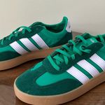 Adidas Forest Green and White Trainers Photo 0