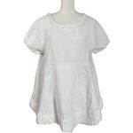 Free People Bohemian Ethereal Billowy Sunset City Tunic Swing Top White Large Photo 8