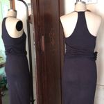 MONROW Maxi Layered Tank Dress. XS. Blue Photo 5