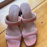 Madewell  Double Strap Heeled Mule Sandals size 9 Photo 1