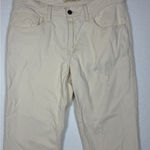 Levi's Women's Middy Ankle Bootcut Corduroy Pants Cream Size 30 Photo 0
