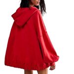 Free People  Lucky Zip Up Slouchy Hoodie Jacket Size M New w/o Tag MSRP $148 SOO Photo 2