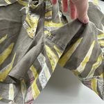 Patagonia  Garden Island Palm Leaf Print Tie Waist Shorts in Marrow Gray Sz L NEW Photo 3