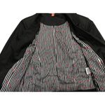 Modcloth Blazer Size XS Black Lined Hearts Dark Academia Twee Preppy Oxford Photo 2