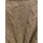 POL  Oversized Long Cardigan Sweater Duster Green Size Medium Lagenlook Boho Chic Photo 4