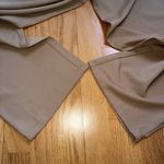 Halara Flex High Waisted Zipper Pocket Shirred Straight Work Pants Beige S NWT Photo 10