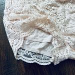Forever 21 short knit blush lace, lined short, size M, NWT Photo 4