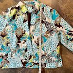 kim rogers  Floral Open Blazer Jacker With Liner 3X Photo 5