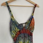 Cute Options colorful sheer rayon dress maxi dress v Photo 1