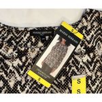 Mario Serrani Ladies Long Sleeve Snakeskin Print Shirt Size Small NEW Photo 2