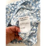 Reformation | Azzuro Blue Floral Crop Top | Sz 2 Photo 11