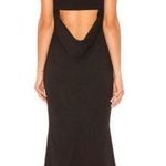 Katie May NEW NWT Mary Kate Strapless Drape Back Gown Black Photo 1