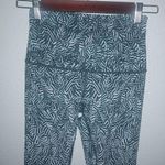 Lululemon S Rare Hombre Tiger Turquoise Black Leggings Photo 3