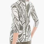 Chico's Chico’s Travelers Abstract Lines Button Jacket Photo 6