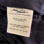 Raven + Lily Raven Lily Jumpsuit Small Black Sleeveless Long Wide Leg Minimalist Photo 6