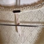 Free People Flower Child Tunic Yellow Daisy Lace Lg Great Accents Flowy and Fun Photo 4